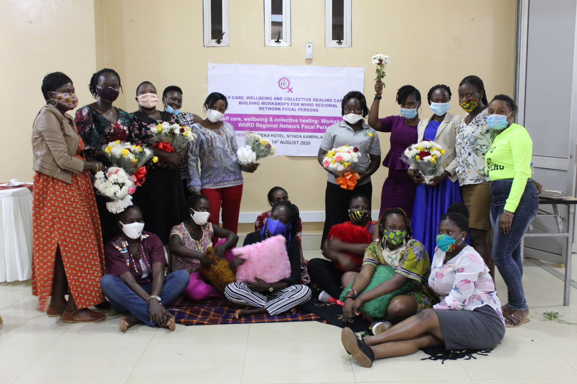 Women Human Rights Defenders Network Uganda group photo