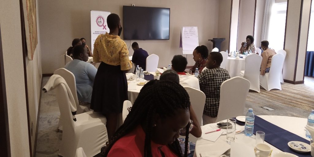 WHRDS testifying how they have encountered online violence in their human rights work.