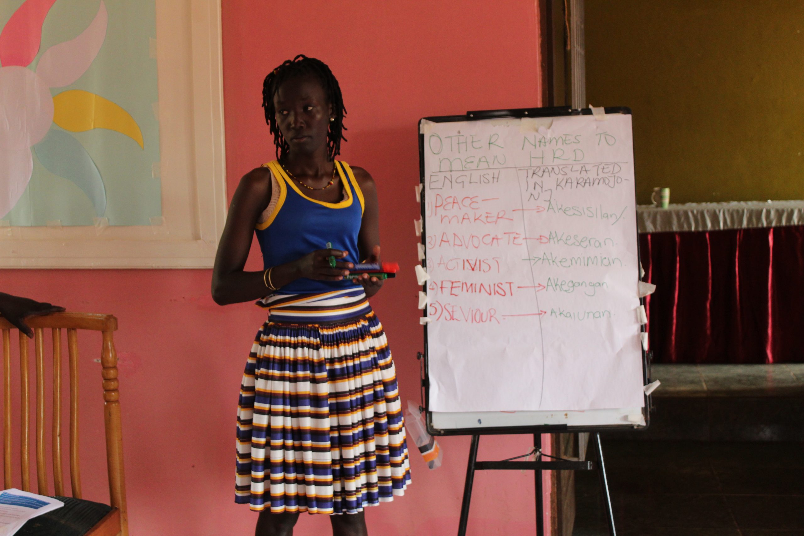 WHRDS share their different terms and examples for human rights defenders