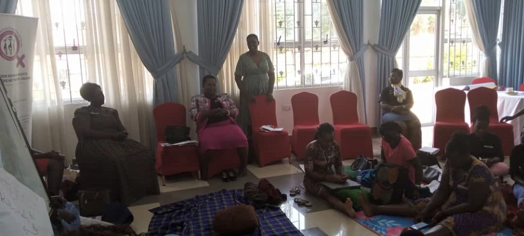 Ms Kabatalya Joyce giving her opening remarks