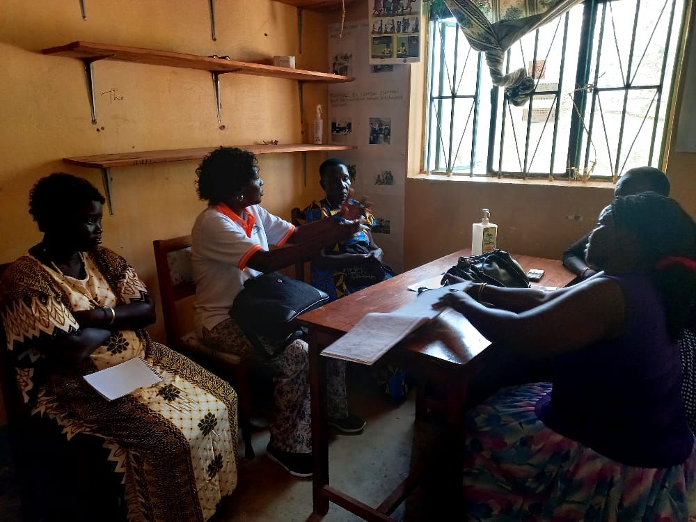 Meeting with one of the Sanay Anti-FGM movement groups