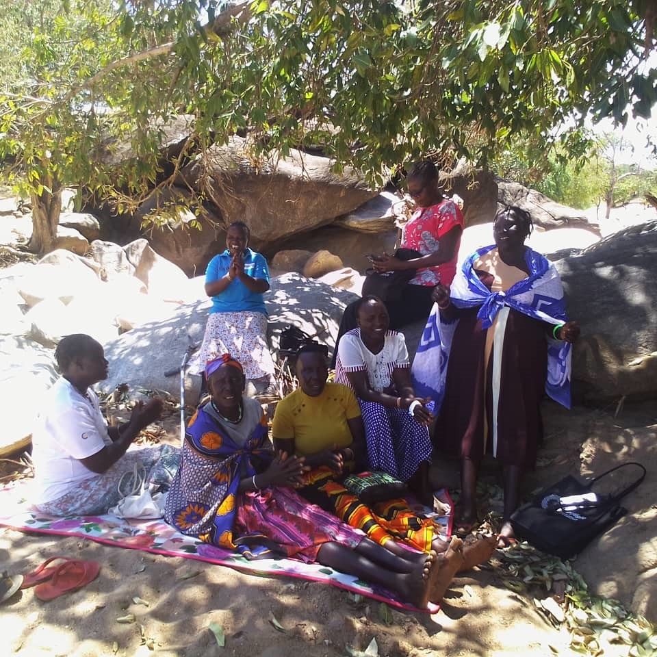Women human rights defenders carry out wellness and self care in Amudat