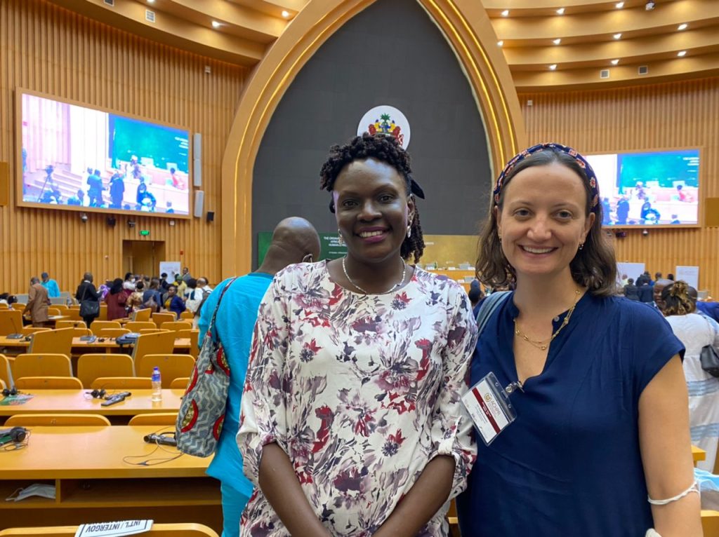 Brenda Kugonza , Executive Director of WHRDN-U, attended the ACHPR 73 ordinary session