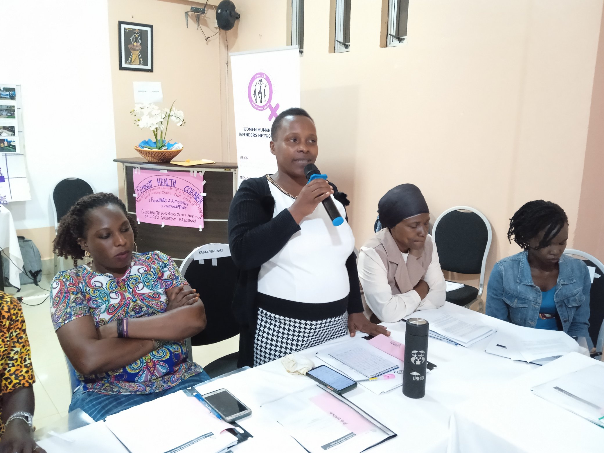 Kabayaga Grace thanks the Board for the safeguard measures to WHRDs throughout the year.